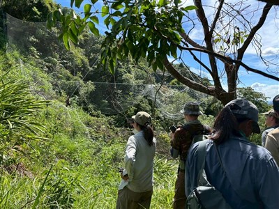 基隆山區再發現違法新鳥網 市府加強查緝