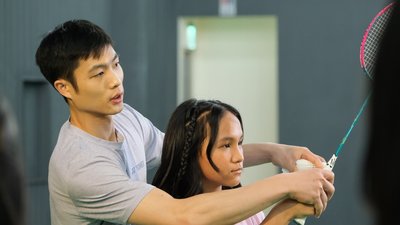 周天成北極羽球賽獲10萬激勵金 捐關愛之家做公益