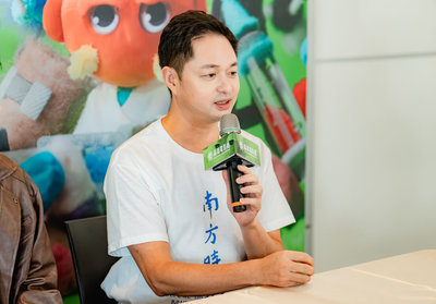 鄭有傑「南方時光」拍打戲  笑稱吳慷仁因此離台