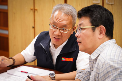 林茂盛:非洲豬瘟台中染疫場豬隻 確認未流入宜蘭