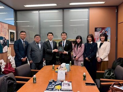 民進黨青年局拜會日本議員 盼建立制度化交流平台