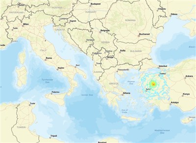 土耳其西部地震規模6.1 暫未傳出人員傷亡