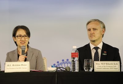 福爾摩沙俱樂部首度台北年會 副總統:台灣不孤單