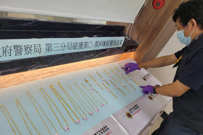 台南男持鐵槌辣椒水搶銀樓 變裝逃逸仍被逮