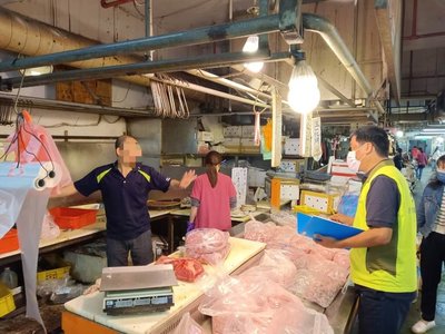 防非洲豬瘟衝擊 竹市公有市場豬肉攤免租1個月