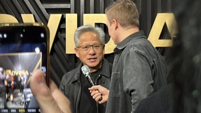 黃仁勳：輝達攜手美能源部　打造7座AI超級電腦