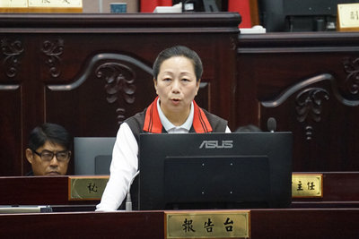 徐榛蔚光復堰塞湖災情專案報告 議員批甩鍋卸責