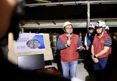 新店社區災後復原初完成  50名住戶2日將返家園