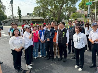 左營緯六路拓寬完工 陳其邁：由下而上眷村改建典範