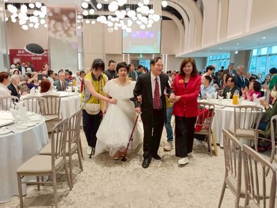 基隆夫妻結婚70年 丈夫分享秘訣盼邁向橡樹婚