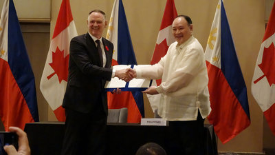 菲律賓加強南海抗中　與加拿大簽署軍隊互訪協定