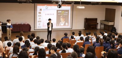 總統教育獎得主前進校園　傳遞勇敢正向思維