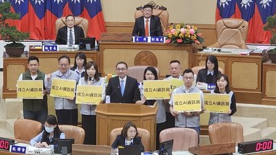 民代促市府成立AI資訊局　侯友宜：朝此方向走