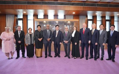 林佳龍感謝駐聯代表團 協力正確理解聯大2758號決議