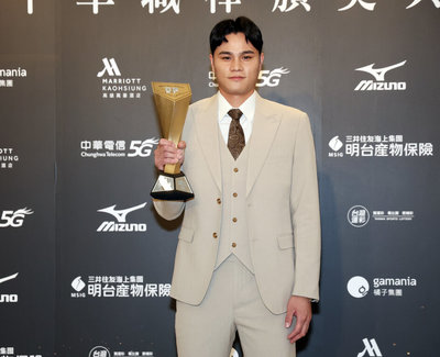 宋晟睿首獲中職個人獎 每天勤做筆記寫下心情