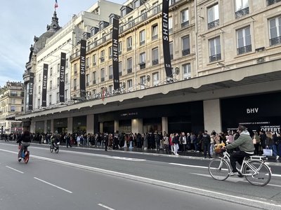 Shein涉情趣娃娃爭議未歇 門市開幕巴黎人仍排長龍