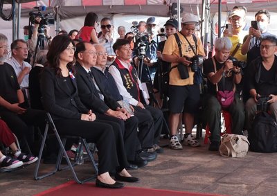 赴馬場町秋祭 鄭麗文:希望不再有政治受難者