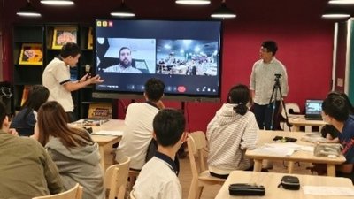 高中與國外學校合作線上教學 累計488校次參與