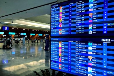 颱風鳳凰影響　桃園機場7架次航班轉降