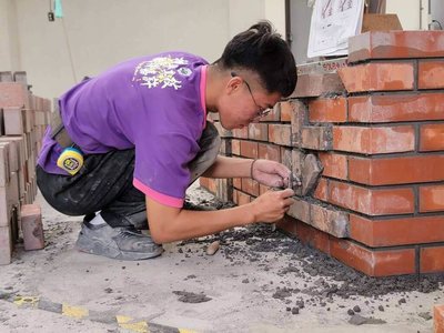 亞洲技能競賽將開戰　中彰投分署砌磚國手盼拚金