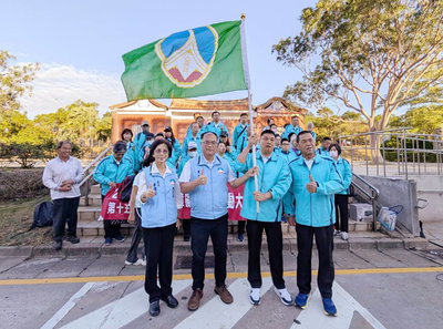 全國心智障礙者親子運動大會　金門授旗勉參與社會