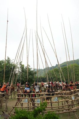 屏東文樂部落迎祖靈祭 最終日重頭戲刺命運球