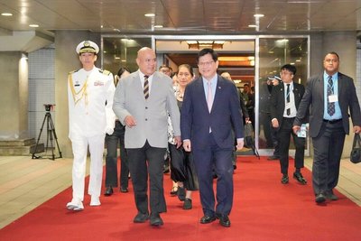 吐瓦魯總理來台國是訪問 深化兩國邦誼與合作