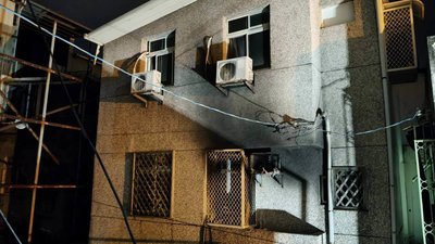 花蓮市出租套房暗夜火災　租客1死3傷