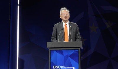 吳志中柏林安全會議演說:台歐應攜手因應威權軸線