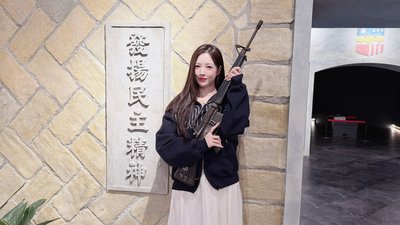 馬管處邀韓籍啦啦隊員李晧禎走訪　體驗徒步慢旅