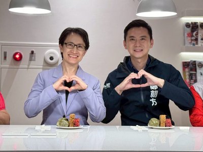 至竹北視察市場　蕭副總統：國家關注涵蓋百工百業