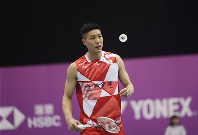 周天成錯過3個賽末點　澳洲羽球公開賽止步4強