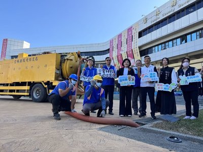 雲林清溝大作戰清疏上千公里 導入智慧監測減災防疫