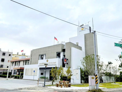 彰化田尾分駐所原廳舍重建啟用 結合公園休憩功能