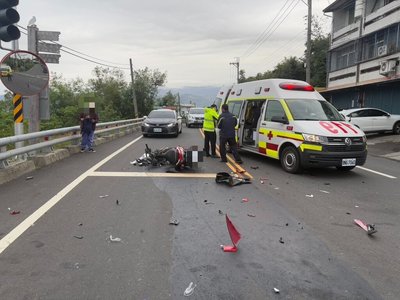 台東貨車與機車碰撞　20歲士官騎士送醫不治