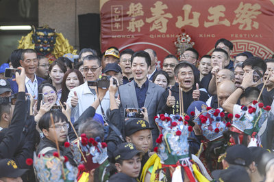 蔣萬安、徐國勇接駕北港媽　預告艋舺青山王祭登場