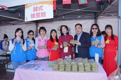 竹縣國際移民日千人齊聚  分享異國美食文化