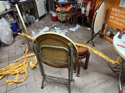 新竹都城隍廟商圈少年工讀生遭砍　重傷送醫