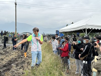 花蓮光復農田泥砂掩埋  改良土壤種雜糧試驗