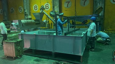 廚餘太濕難燒 台中緊急租借脫水設備試車助乾濕分離