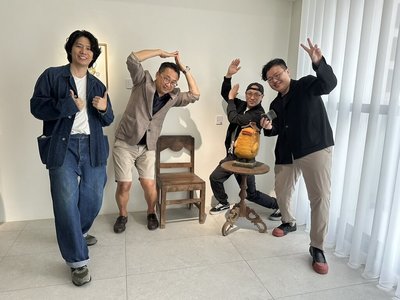 接待中心變身藝廊　阿咧帶「怪獸們」返鄉辦展