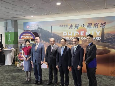 華航直飛鳳凰城瞄準台積電效應　載客率目標85%