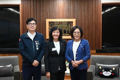 美加州喜瑞市議員訪高雄  盼促締結姊妹市