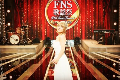 濱崎步不受上海事件影響　FNS歌謠祭造型驚豔