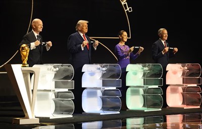 2026世界盃抽籤　阿根廷首戰遇阿爾及利亞、美國對陣巴拉圭