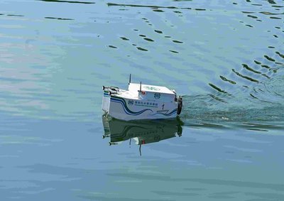 台水智能遙控船進駐鳥嘴潭人工湖 提升水質監測