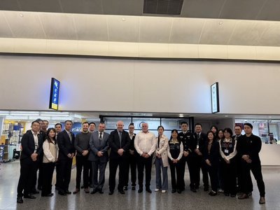 台英持續司法合作　完成第3名英籍受刑人移交