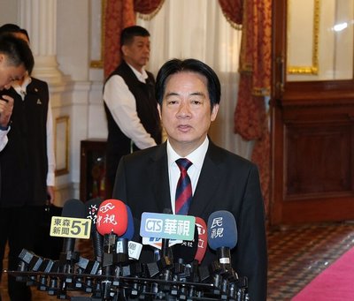 賴總統:面對天災地變 盼未來台日加強救災救援合作