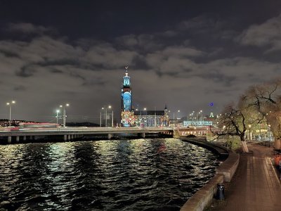 諾貝爾燈節向和平致意 點亮斯德哥爾摩黑暗冬夜