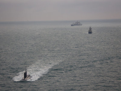 俄潛艦再現蹤英國水域 英國聯合北約盟友監控